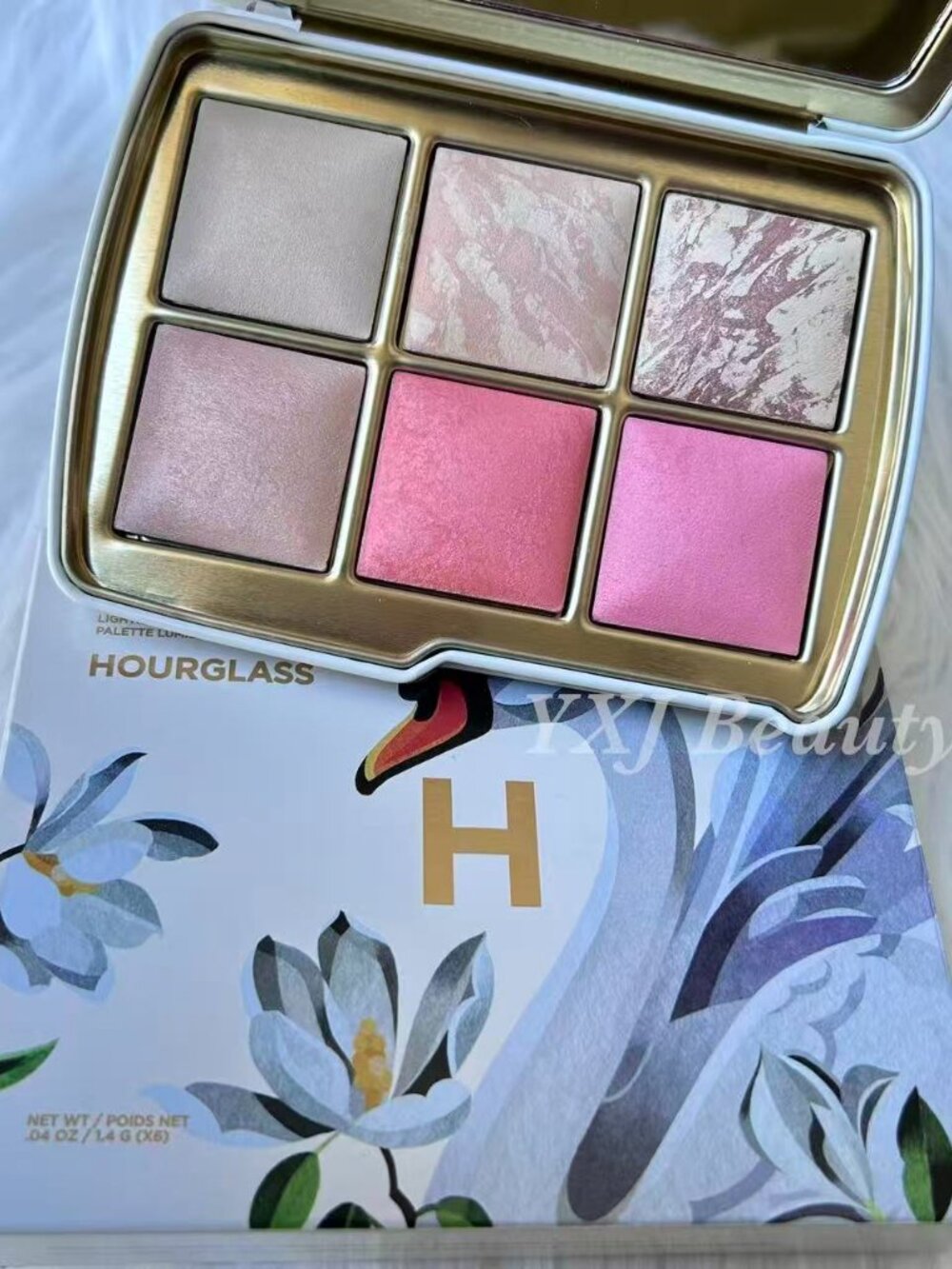 New In Box Hourglass Ambient Lighting Edit Unlocked Palette~Swan~Limited Edition
